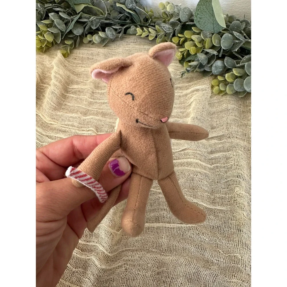 Sheila‎ Rae mouse finger puppet 1999 Kevin Henkes Peppermint Stick vintage book